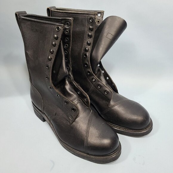 Vintage BILTRITE ANSI Z41.1-1991/75  Leather Combat Boots Steel Toe 11.5 NOS - Picture 7 of 12